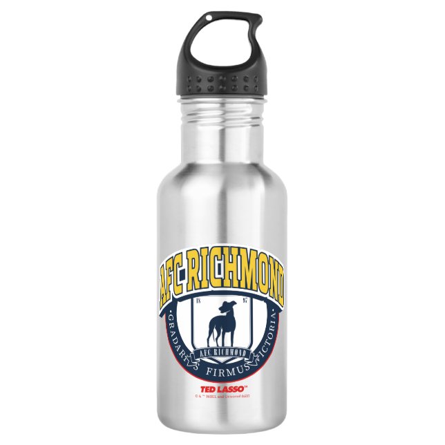 Ted Lasso | AFC Richmond Athletic Circle Badge Edelstahlflasche (Vorderseite)