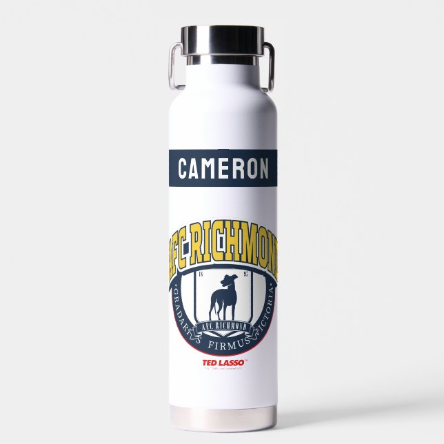 Ted Lasso | AFC Richmond Athletic | Name hinzufüge Trinkflasche (Vorne)