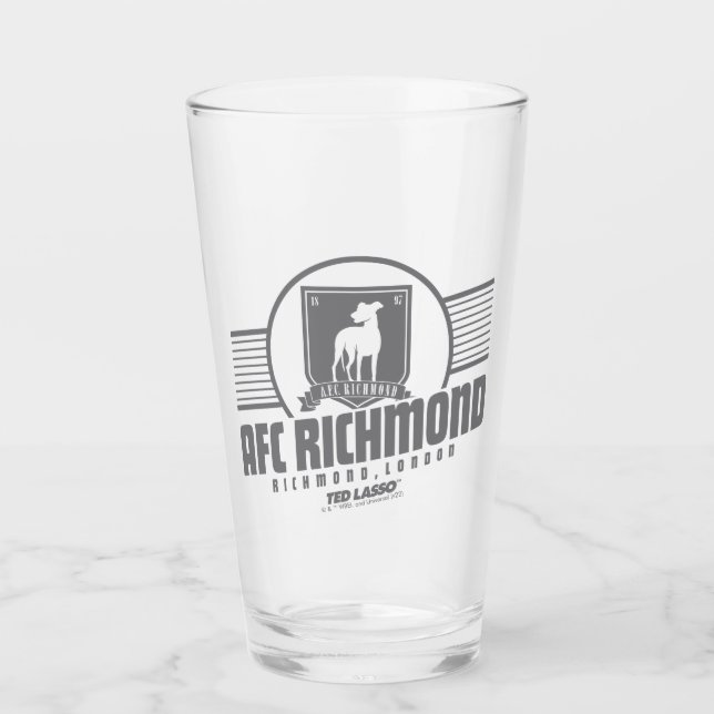 Ted Lasso | AFC Richmond Athletic Stripe Graphic Glas (Vorderseite)