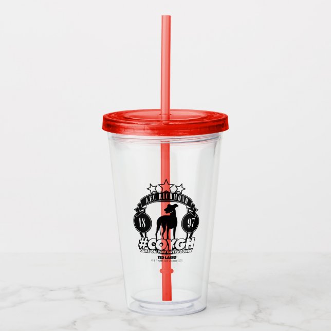 Ted Lasso | AFC Richmond #COYGH Acryltrinkbecher (Vorderseite)