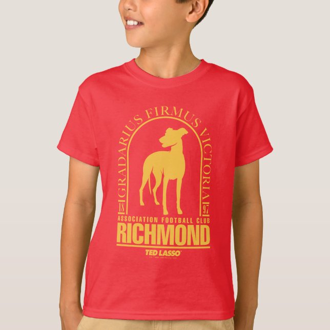 Ted Lasso | AFC Richmond Gold Arted Logo T-Shirt (Vorderseite)