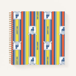 Ted Lasso   AFC Richmond Logo Streifenmuster Notizbuch