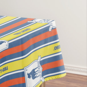 Ted Lasso   AFC Richmond Logo Streifenmuster Tischdecke