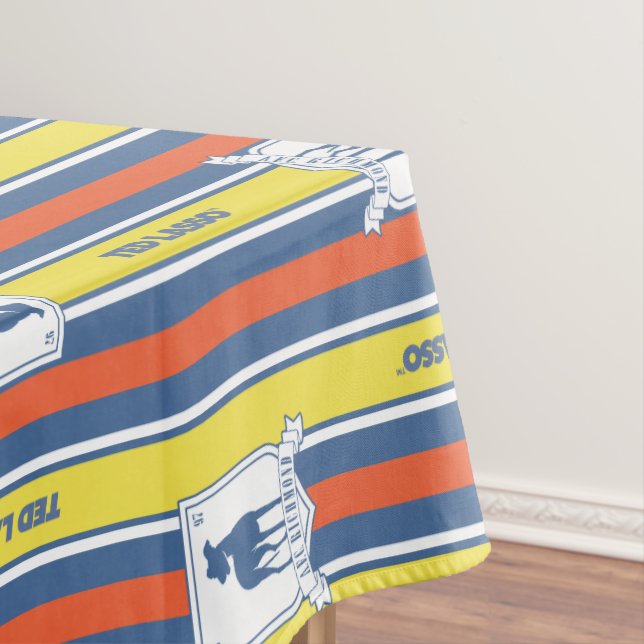 Ted Lasso | AFC Richmond Logo Streifenmuster Tischdecke (Beispiel)