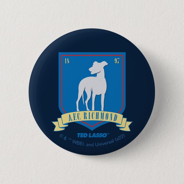 Ted Lasso | AFC Richmond Team Logo Button (Vorderseite)