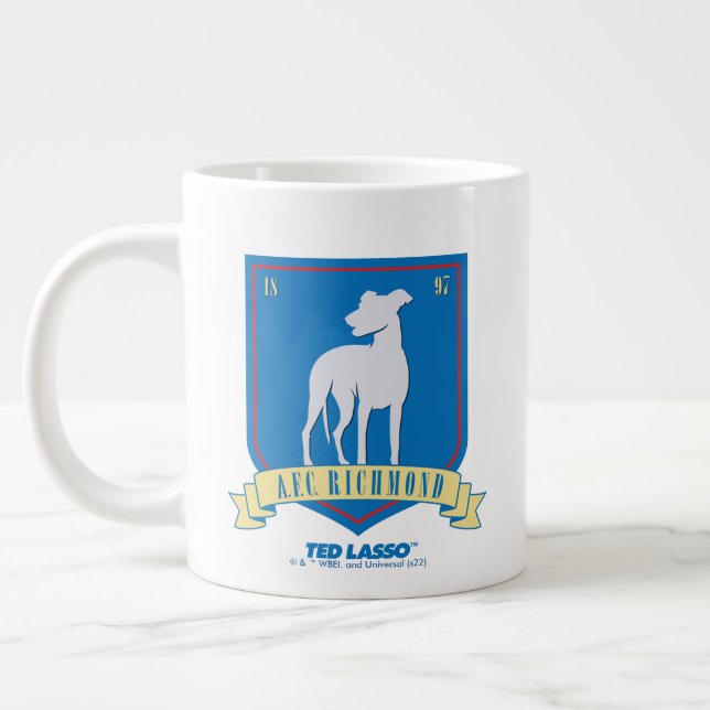 Ted Lasso | AFC Richmond Team Logo Jumbo-Tasse (Links)