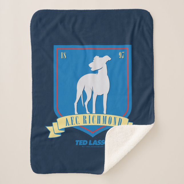 Ted Lasso | AFC Richmond Team Logo Sherpadecke (Vorderseite)