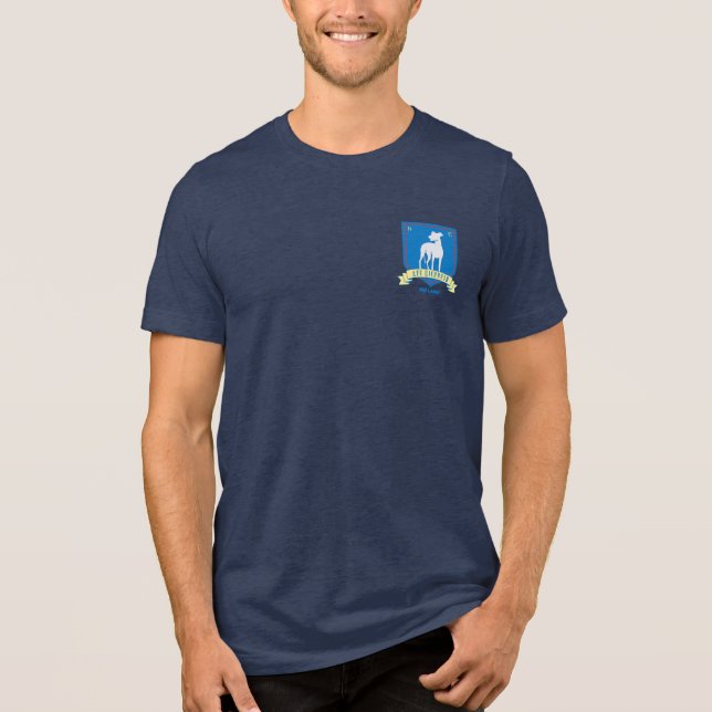 Ted Lasso | AFC Richmond Team Logo Tri-Blend Shirt (Vorderseite)