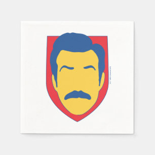 Ted Lasso Badge Serviette