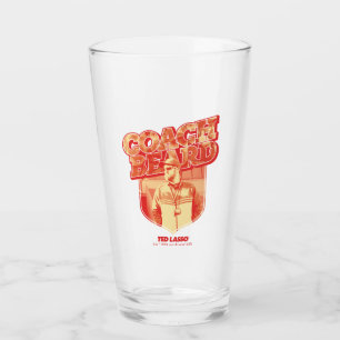 Ted Lasso Coach Beard Badge Glas