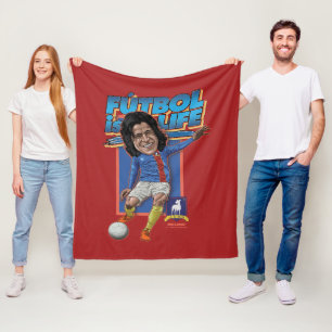 Ted Lasso   Dani Rojas Bobblehad Fleecedecke
