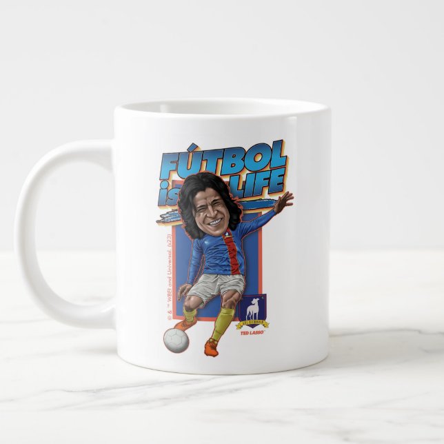 Ted Lasso | Dani Rojas Bobblehad Jumbo-Tasse (Links)