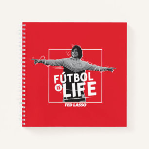 Ted Lasso   Dani Rojas Fútbol is Life Notizbuch