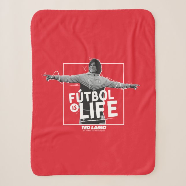 Ted Lasso | Dani Rojas Fútbol is Life Sherpadecke (Vorderseite)