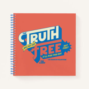 Ted Lasso Die Wahrheit wird Sie frei Set Notizbuch