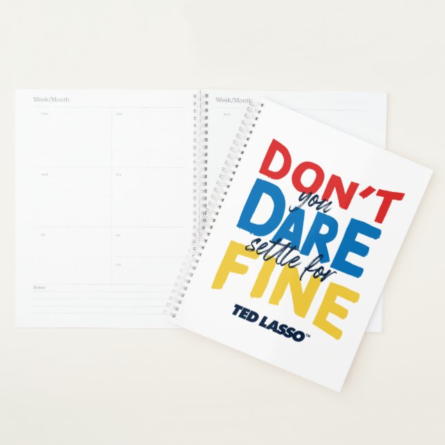 Ted Lasso | Don't You Dare Settle For Fine Planer (Anzeige)