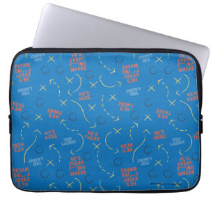 Ted Lasso   Er ist hier, er ist dort, wo Playbook  Laptopschutzhülle