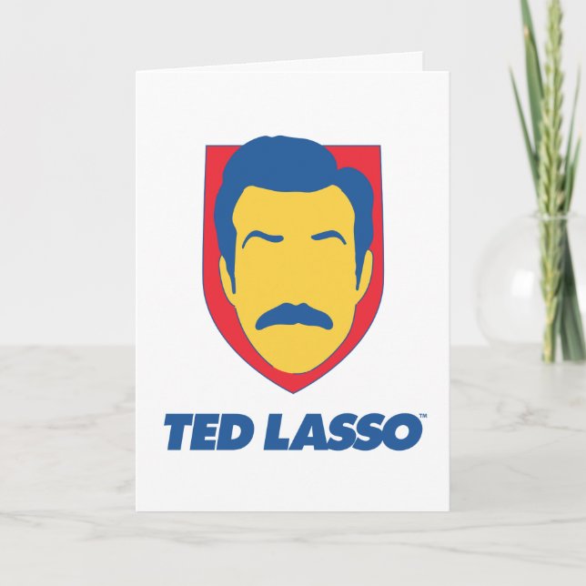 Ted Lasso | Face Icon Karte (Vorderseite)
