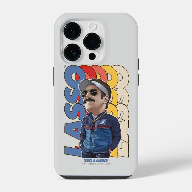 Ted Lasso | Lasso Bobblehead iPhone 14 Pro Hülle (Rückseite)