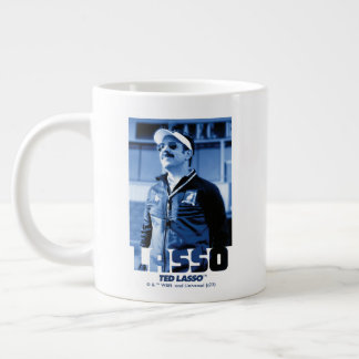 Ted Lasso | Lasso Foto Portrait Graphic Jumbo-Tasse