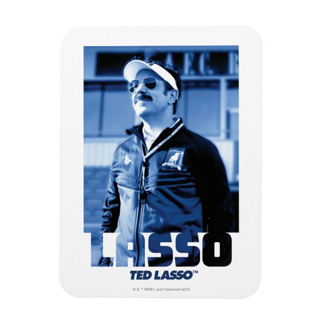 Ted Lasso | Lasso Foto Portrait Graphic Magnet (Vertikal)