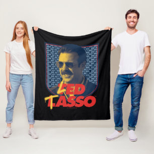 Ted Lasso Led Tasso Abzeichen Fleecedecke