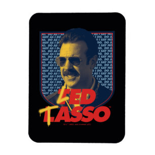 Ted Lasso Led Tasso Abzeichen Magnet