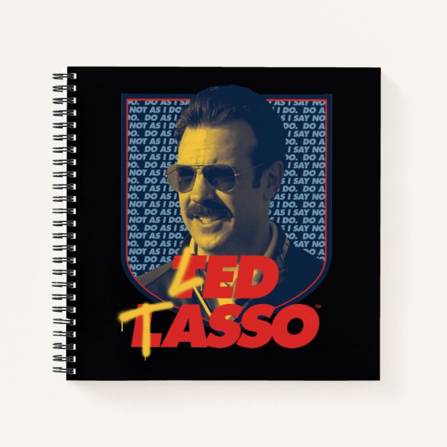 Ted Lasso | Led Tasso Abzeichen Notizbuch (Vorderseite)