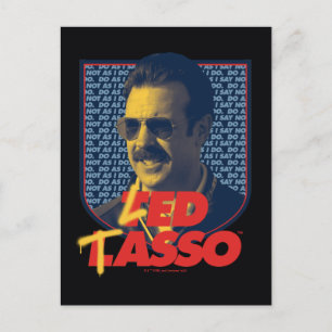 Ted Lasso   Led Tasso Badge Postkarte