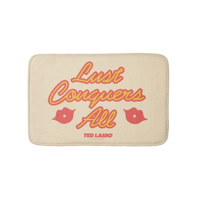 Ted Lasso | Lust Conquques All Badematte (Vorderseite)