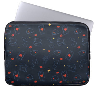 Ted Lasso   Muster für Tee und Biscuit-Symbol Laptopschutzhülle