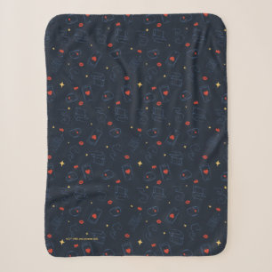 Ted Lasso Muster für Tee und Biscuit-Symbol Sherpadecke