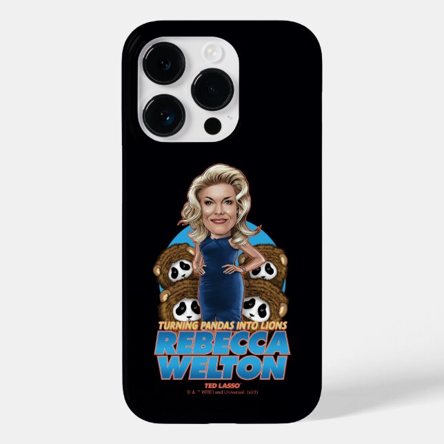Ted Lasso | Rebecca Welton Bobblehead Case-Mate iPhone 14 Pro Hülle (Rückseite)