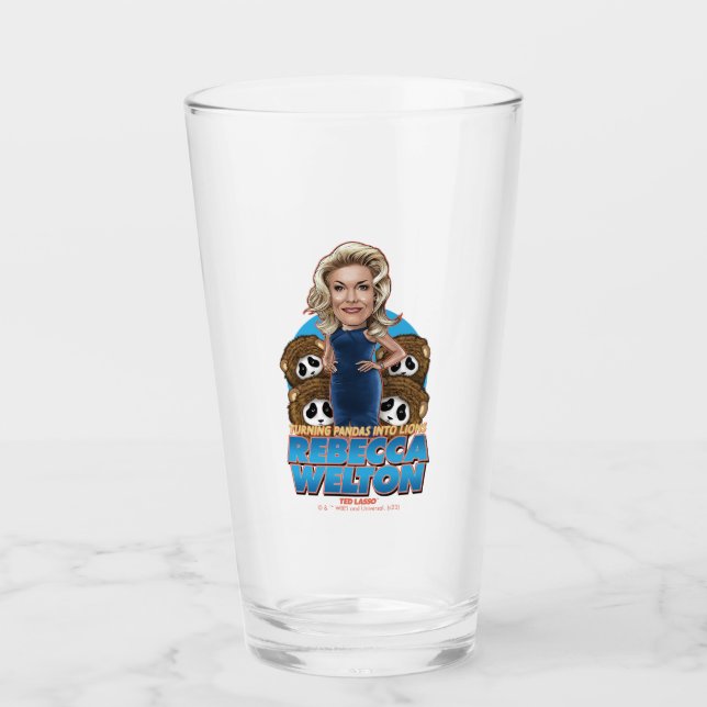 Ted Lasso | Rebecca Welton Bobblehead Glas (Vorderseite)