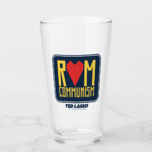 Ted Lasso Rom Communism Graphic Glas