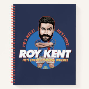 Ted Lasso   Roy Kent Bobblehead Notizbuch