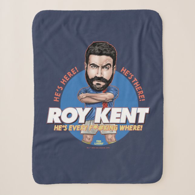 Ted Lasso | Roy Kent Bobblehead Sherpadecke (Vorderseite)