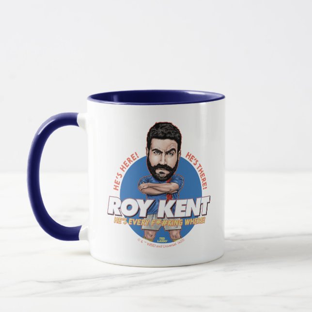 Ted Lasso | Roy Kent Bobblehead Tasse (Links)