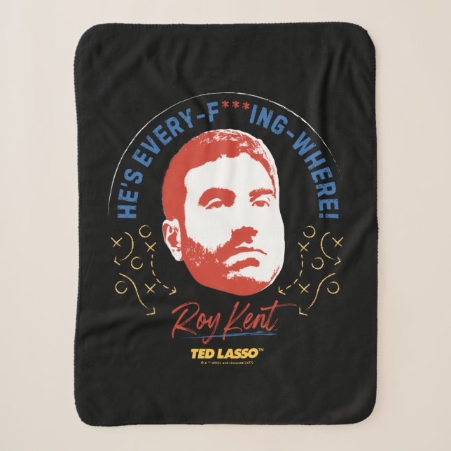 Ted Lasso | Roy Kent Er ist jeder — wo Sherpadecke (Vorderseite)