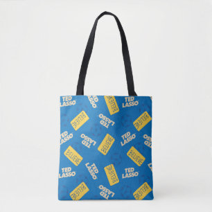 Ted Lasso   Sign and Ball Toss Muster glauben Tasche
