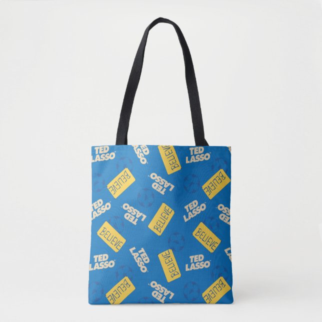 Ted Lasso | Sign and Ball Toss Muster glauben Tasche (Vorderseite)