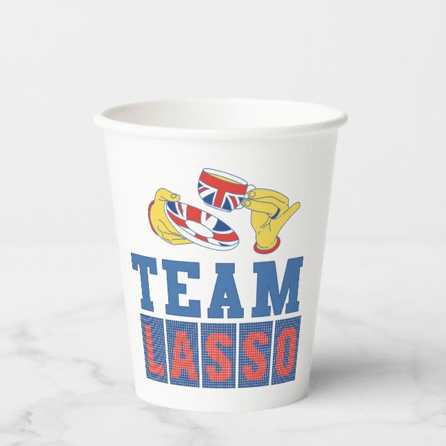 Ted Lasso | Team Lasso Pappbecher (Vorderseite)