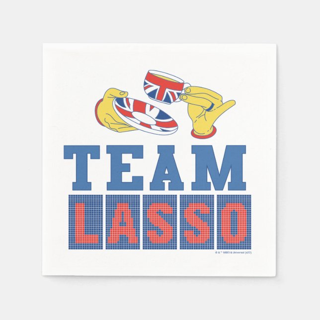 Ted Lasso | Team Lasso Serviette (Vorderseite)