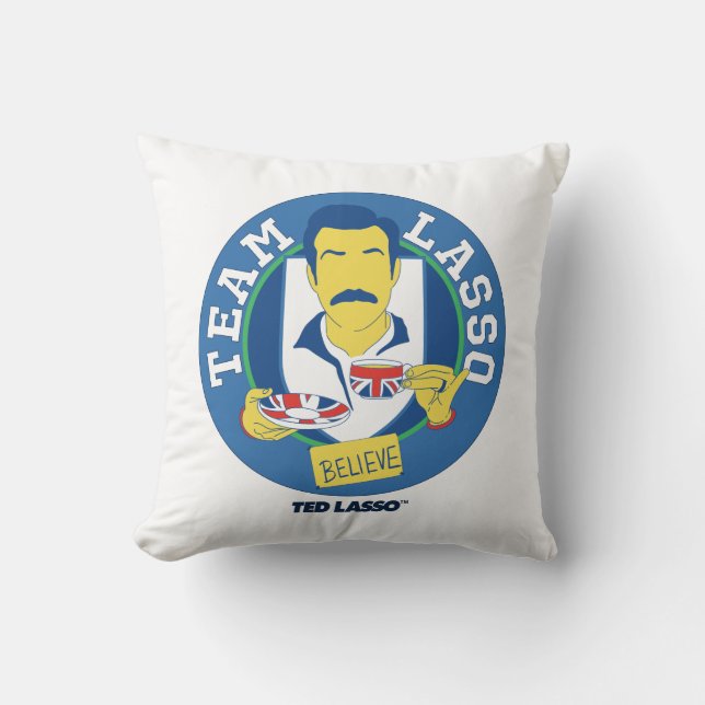 Ted Lasso | Team Lasso Tea Iconic Avatar Kissen (Vorderseite)