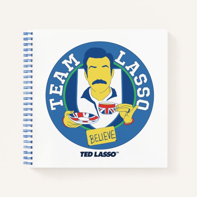 Ted Lasso | Team Lasso Tee Iconic Avatar Notizbuch (Vorderseite)