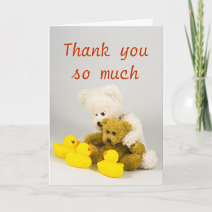 Ted und die Enten ... Dankeskarte