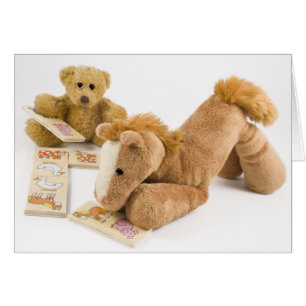 Ted und Horse Domino-Spiel