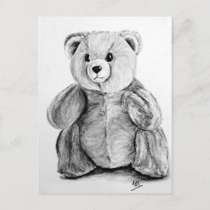 Teddy 1 postkarte