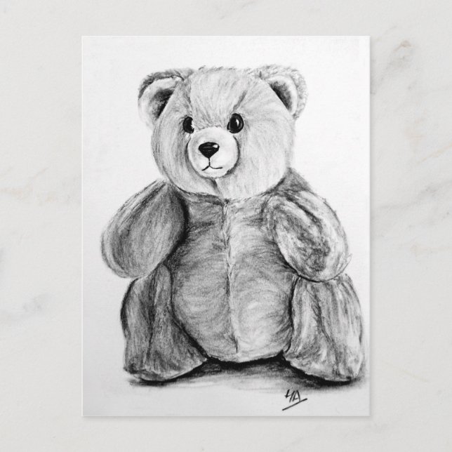 Teddy 1 postkarte (Vorderseite)