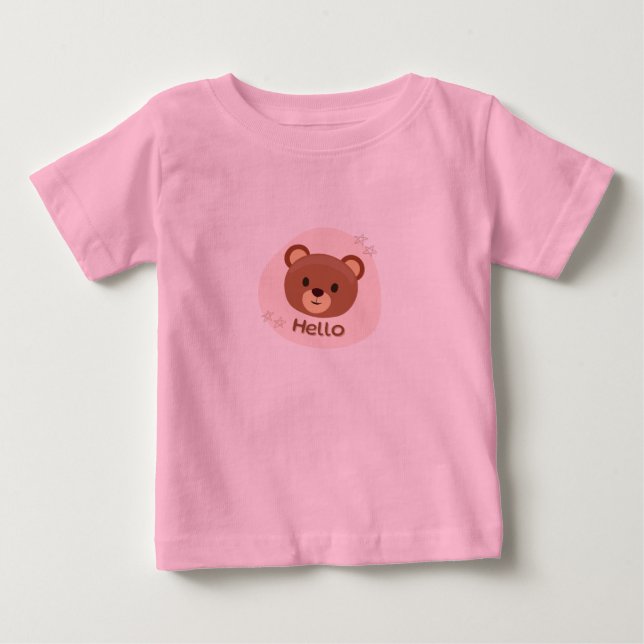 Teddy Baby T-shirt (Vorderseite)
